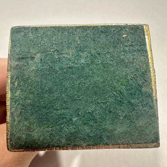 VTG Gold Tone Metal PHILLIPS 66 Petroleum Gas & Oil Field Worker Mascot Figurine - Picture 12 of 12